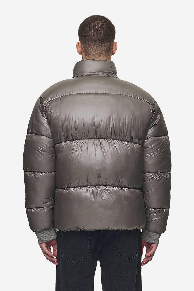Pegador Solin Light Glossy Puffer Jacket Rock Grey Riesige Ersparnisse