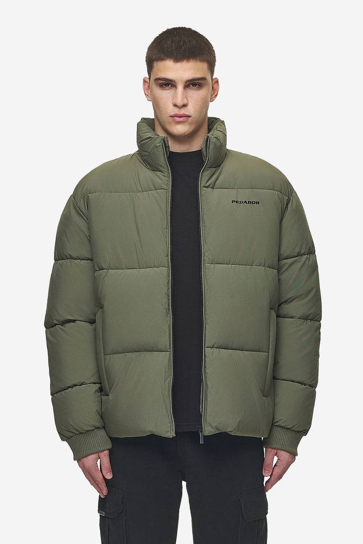 Pegador Solin Puffer Jacket Mud Olive Tiefpreis