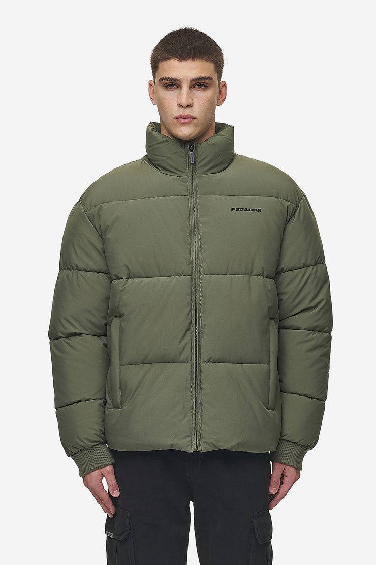 Pegador Solin Puffer Jacket Mud Olive Tiefpreis