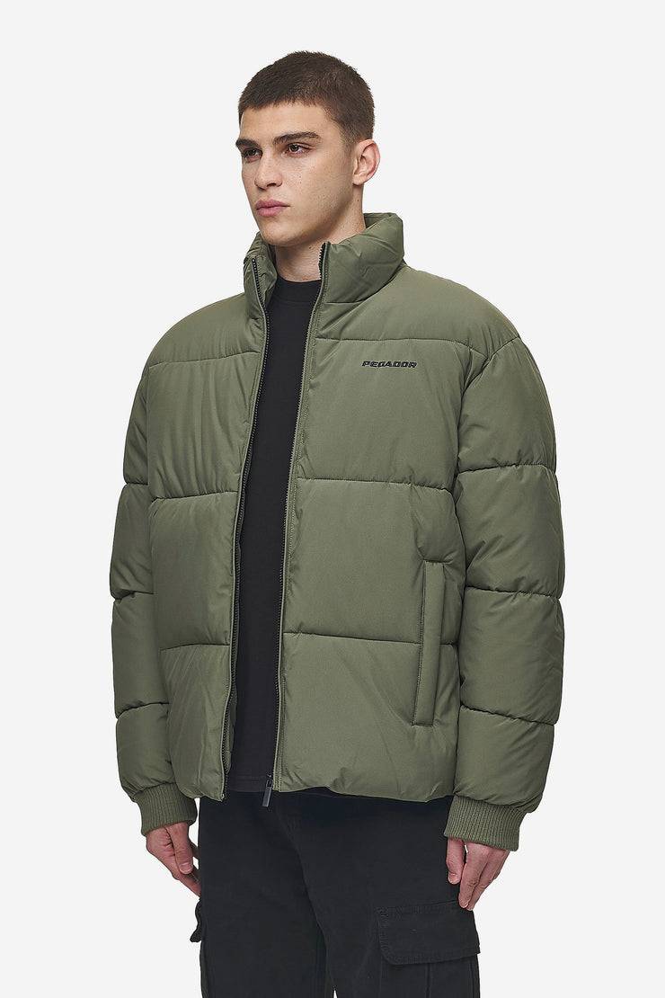 Pegador Solin Puffer Jacket Mud Olive Tiefpreis