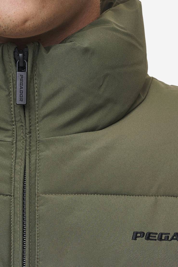 Pegador Solin Puffer Jacket Mud Olive Tiefpreis