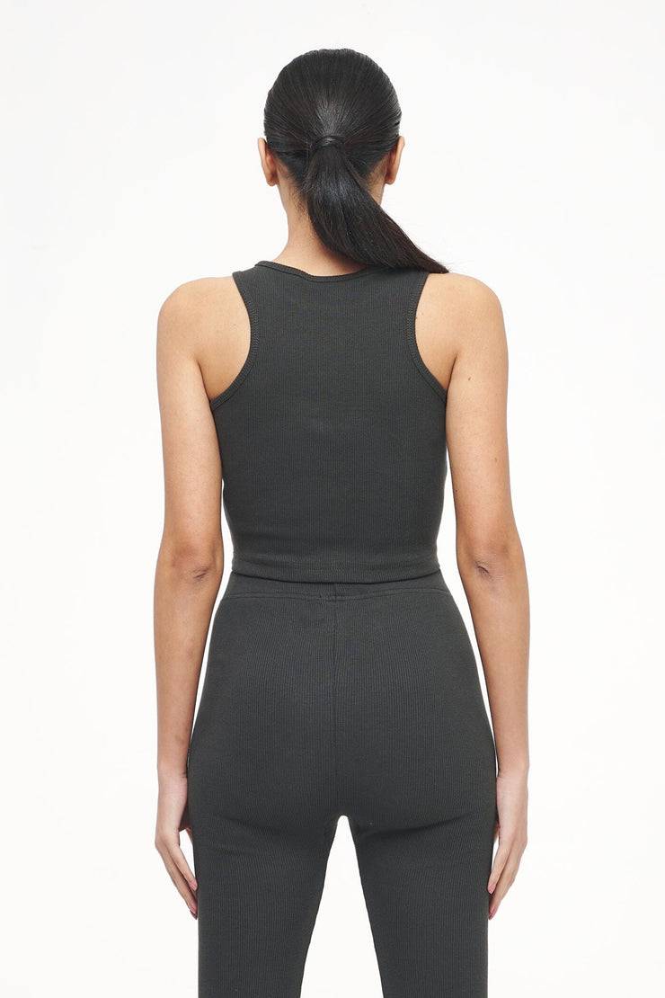 Pegador Ayla Crop Top Vintage Washed Iron Grey Nur für heute