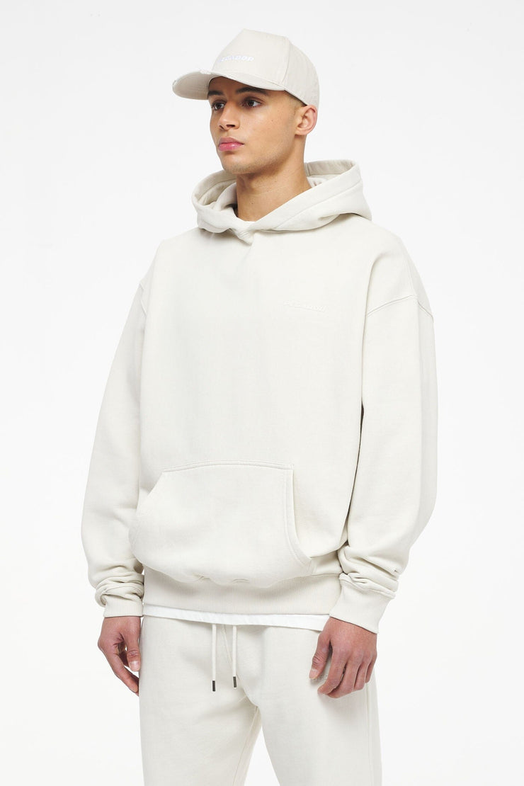 Pegador Logo Oversized Hoodie Vintage Washed Angels Cream Gum Kostenloser Versand international