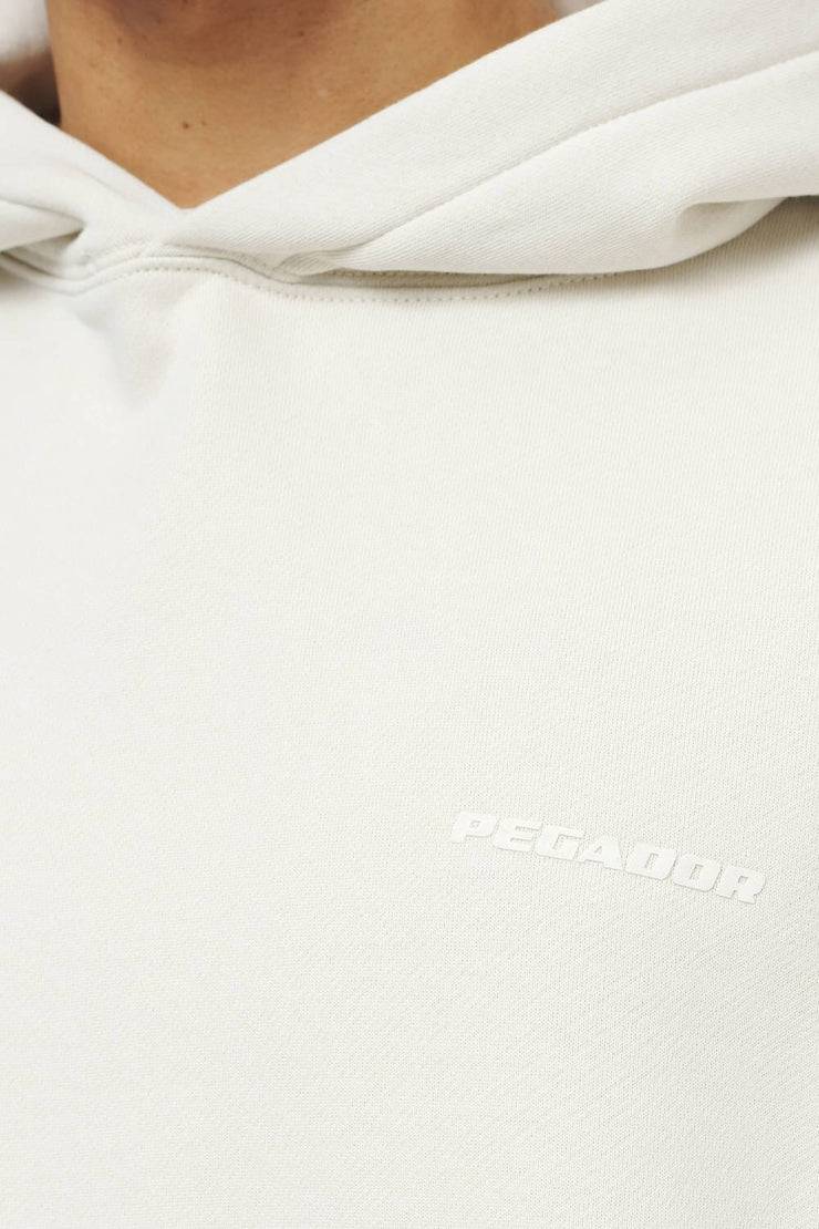 Pegador Logo Oversized Hoodie Vintage Washed Angels Cream Gum Kostenloser Versand international