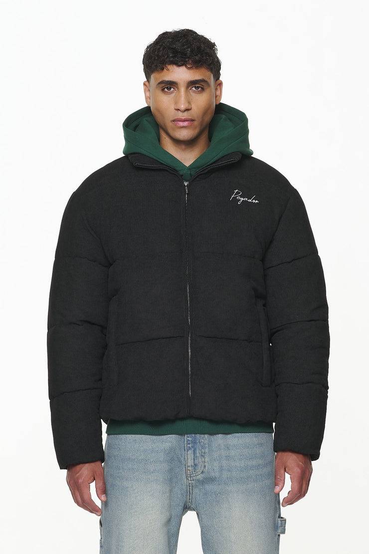 Pegador Sundre Cord Puffer Jacket Black Black Friday Preise