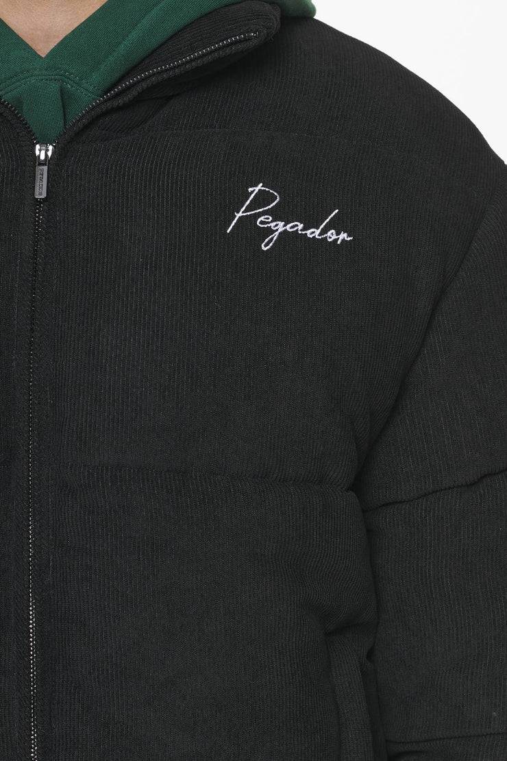 Pegador Sundre Cord Puffer Jacket Black Black Friday Preise