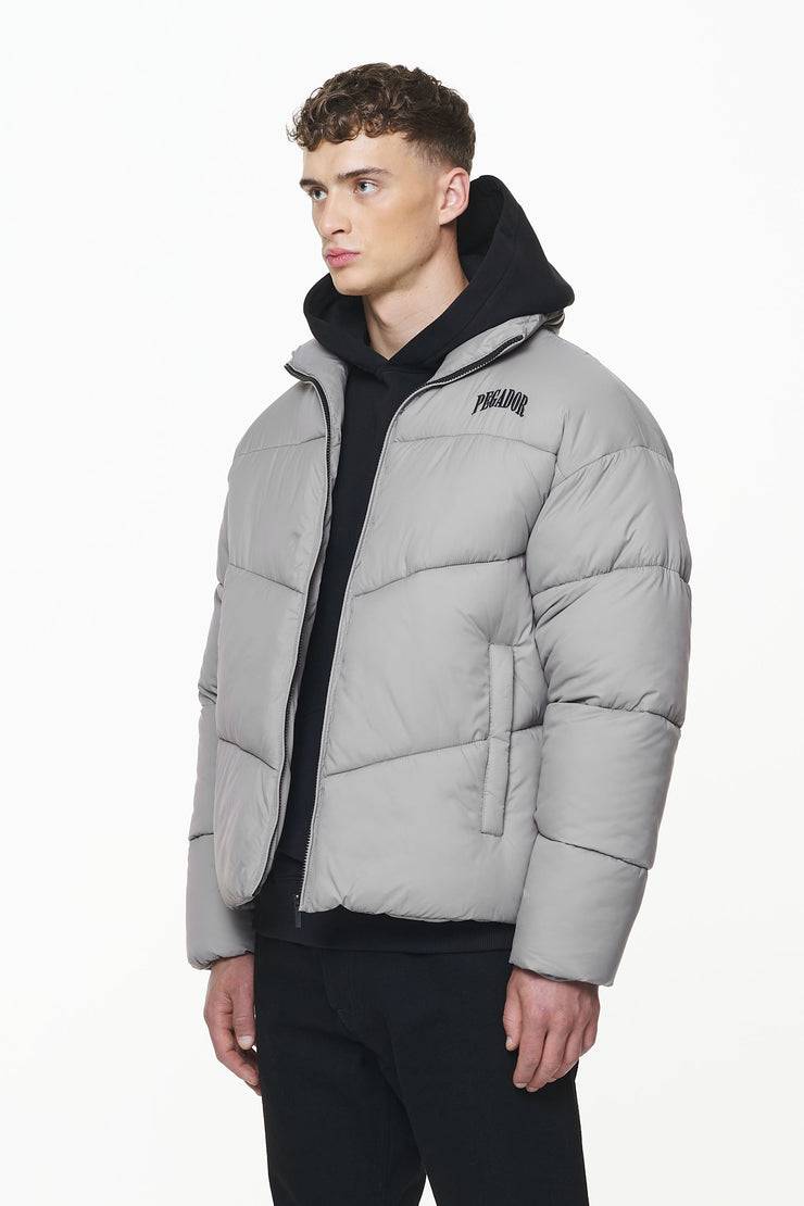 Pegador Spiller Puffer Jacket Rock Grey Im Verkauf