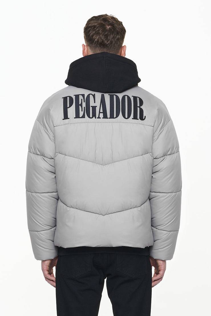 Pegador Spiller Puffer Jacket Rock Grey Im Verkauf