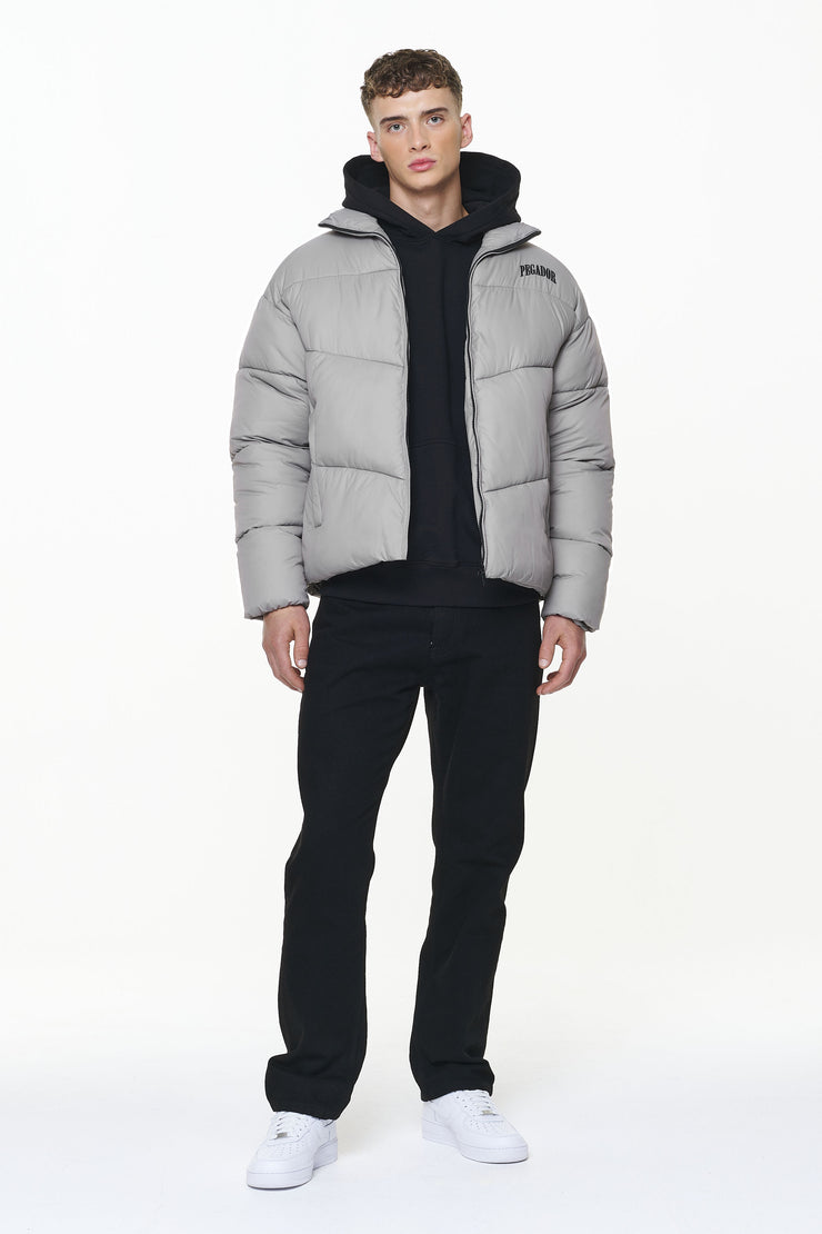 Pegador Spiller Puffer Jacket Rock Grey Im Verkauf