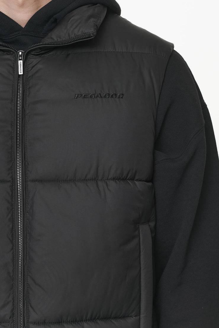 Pegador Landin Puffer Vest Black Rabatte dieses Monats