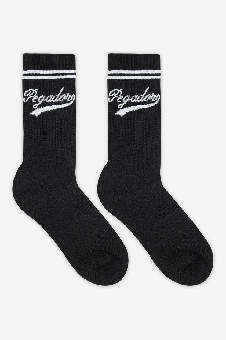 Pegador Deer Socks Black White Outlet
