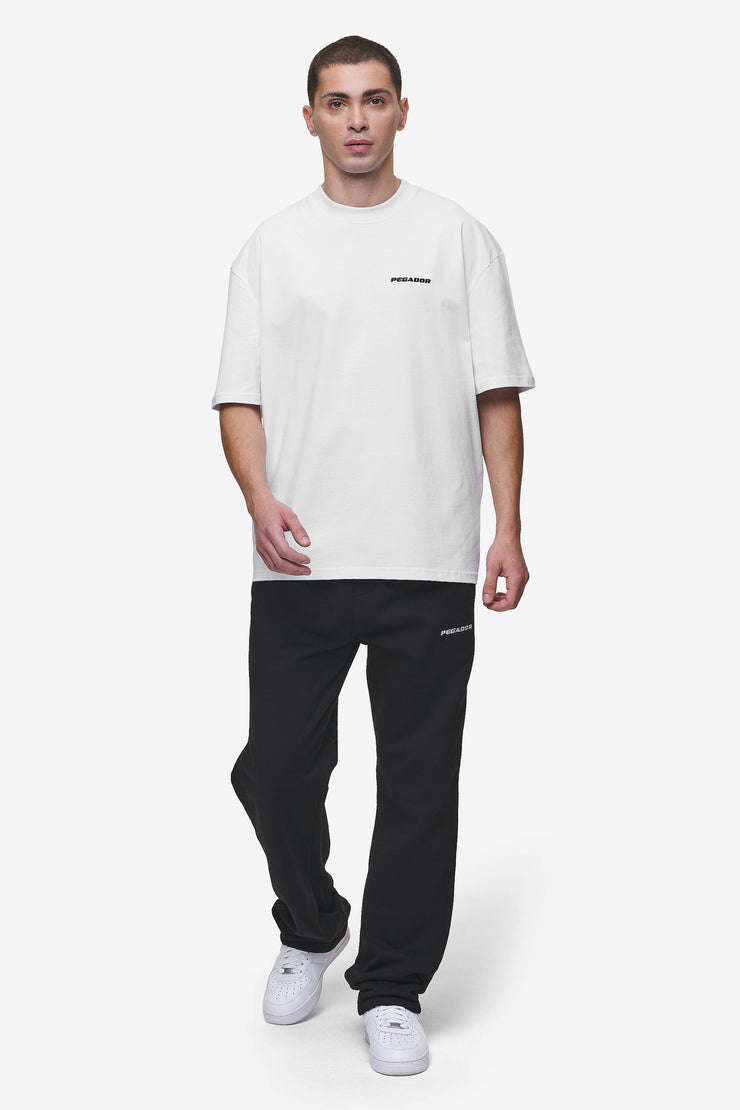 Pegador Logo Oversized Tee White Fabrik Onlineshop