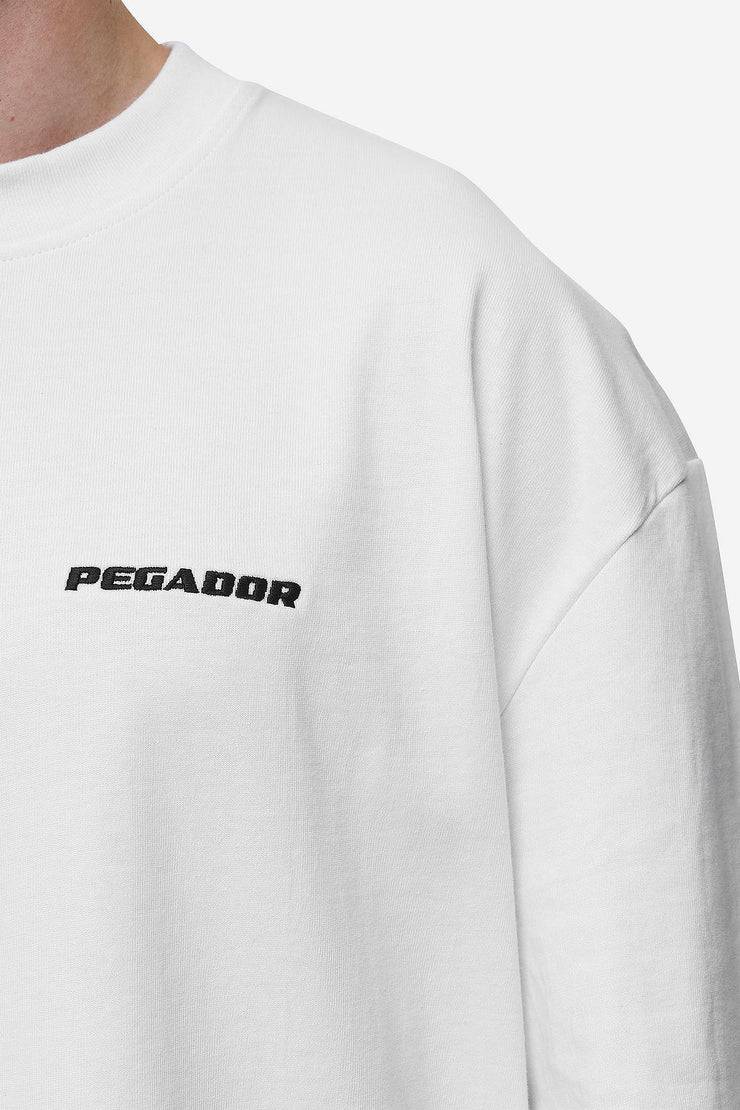 Pegador Logo Oversized Tee White Fabrik Onlineshop