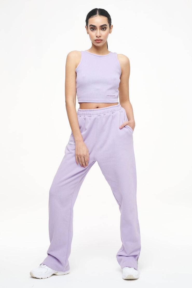 Pegador Ayla Crop Top Vintage Washed Purple Paste Rabatt