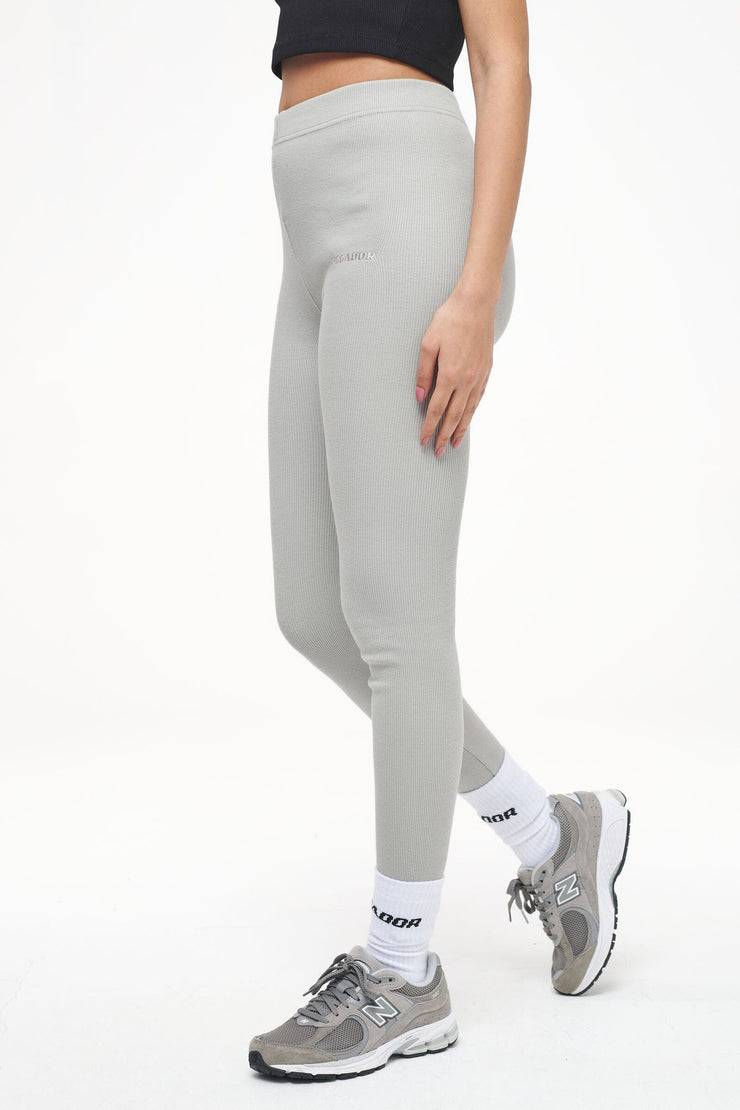 Pegador Jill Rib Leggings Vintage Washed Quiet Gray Flash Sale
