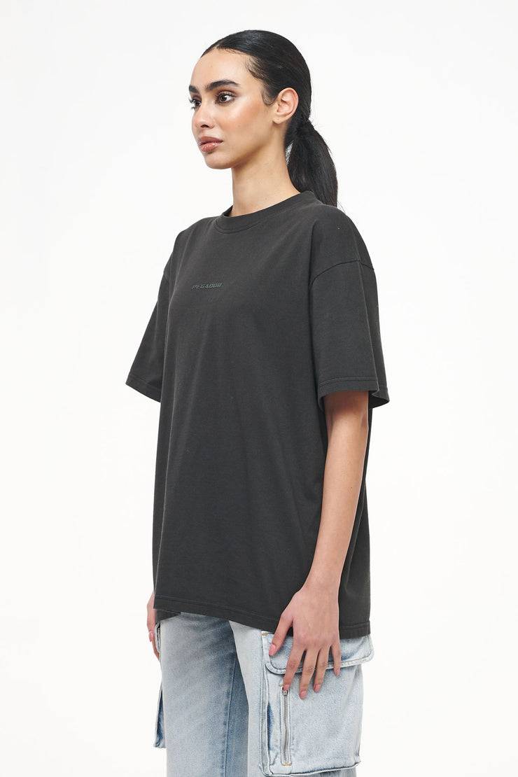 Pegador Beverly Oversized Tee Vintage Washed Iron Grey Gum Begrenztes Angebot