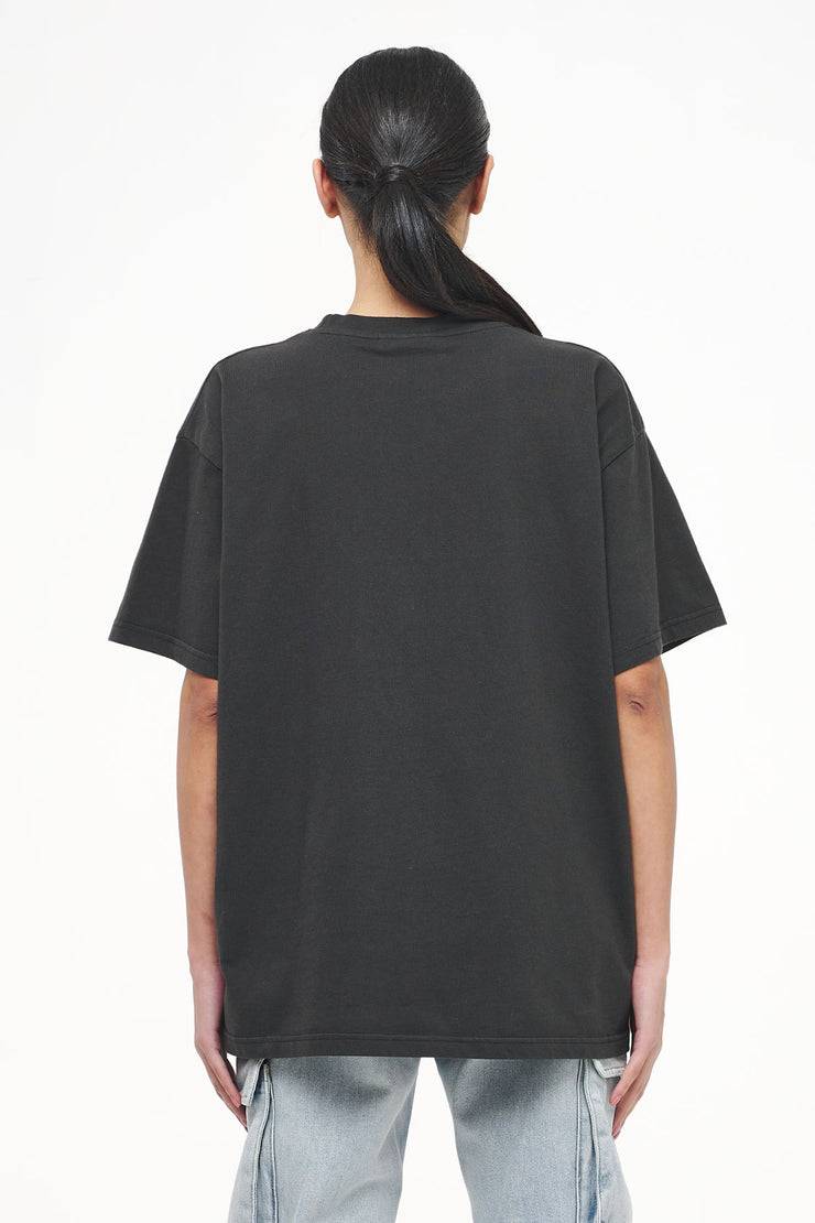 Pegador Beverly Oversized Tee Vintage Washed Iron Grey Gum Begrenztes Angebot