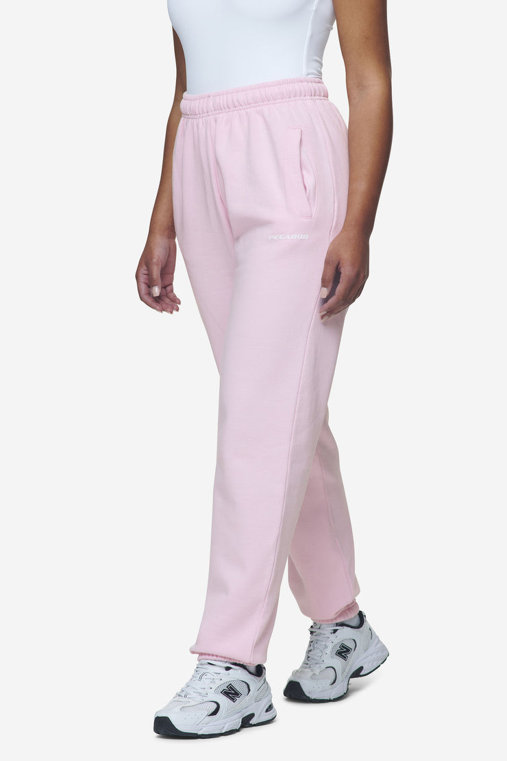 Pegador Villa High Waisted Sweat Pants Washed Bubblegum White Gum Zeitlich begrenztes Angebot