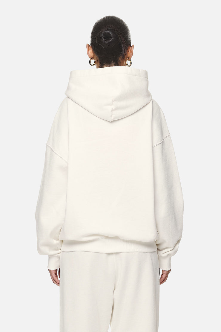 Pegador Clarita Logo Oversized Hoodie Washed Coconut Milk Black Gum Neuheiten