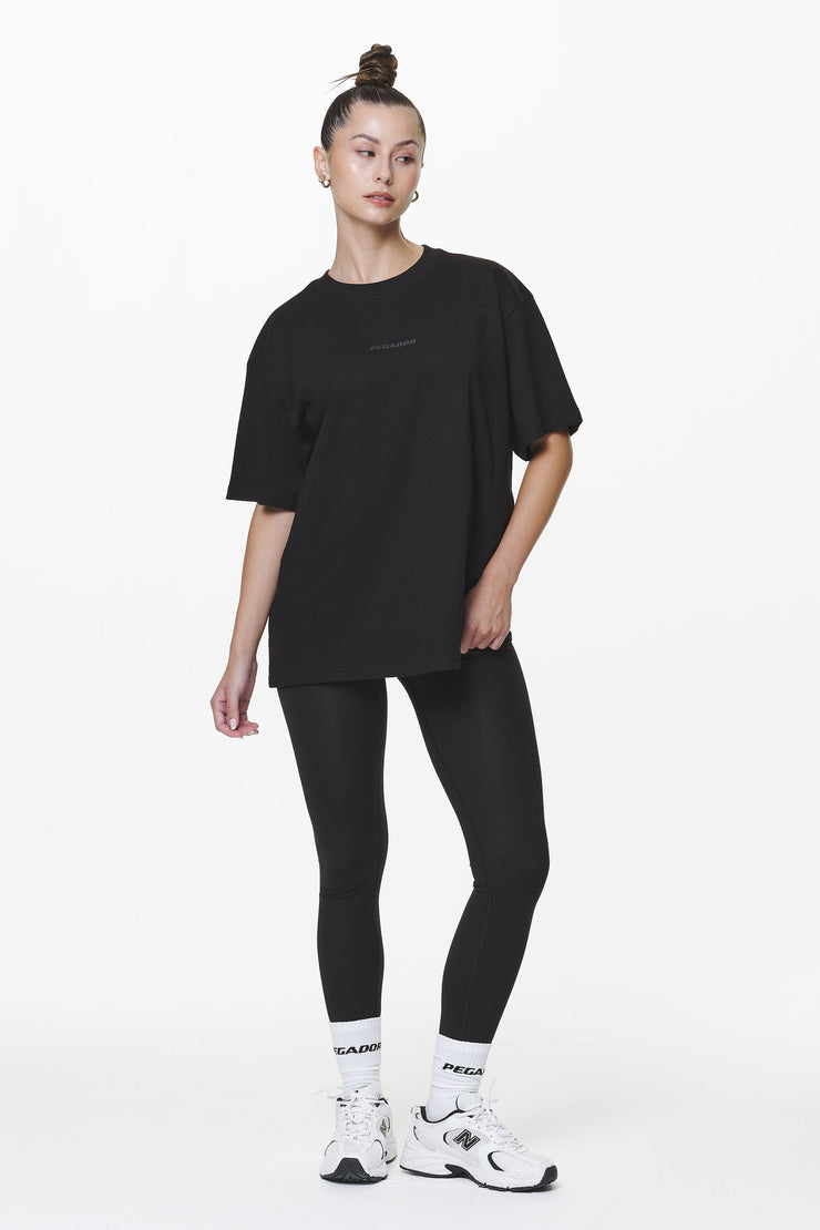 Pegador Beverly Logo Oversized Tee Black Gum VIP-Rabatte