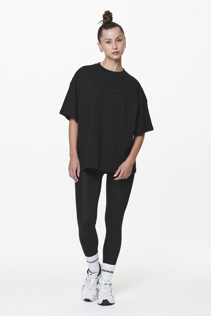 Pegador Bel Air Heavy Oversized Tee Black Gum Tiefpreis
