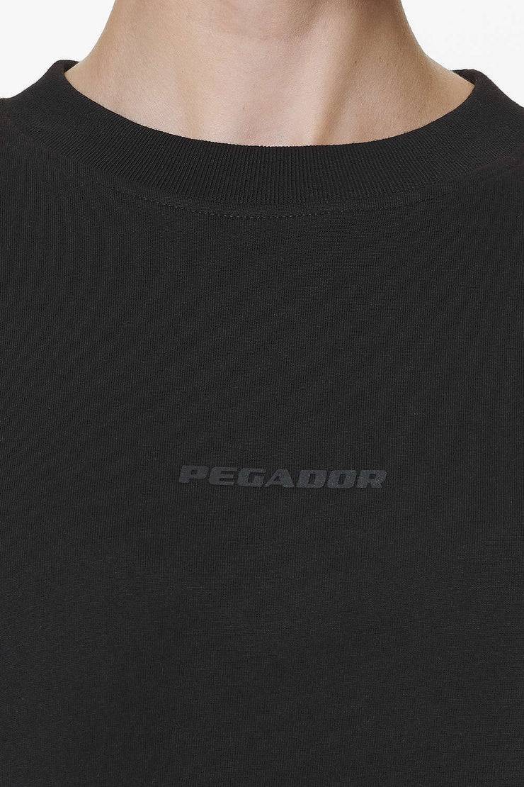 Pegador Bel Air Heavy Oversized Tee Black Gum Tiefpreis