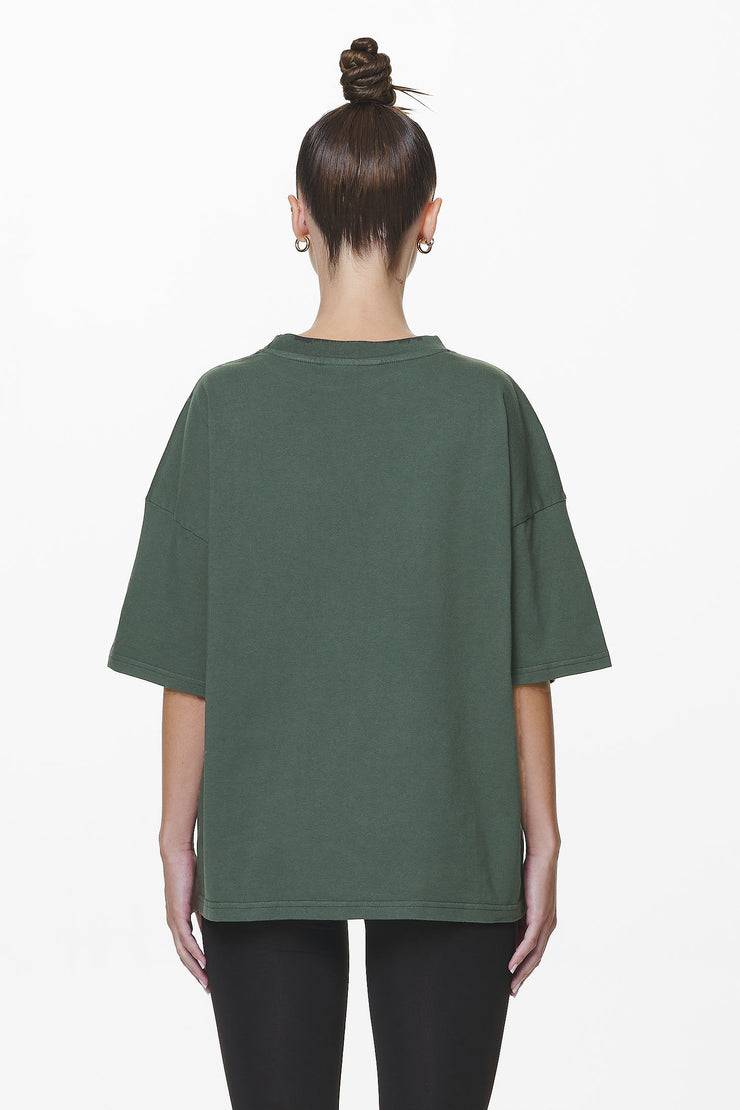 Pegador Bel Air Heavy Oversized Tee Washed Sage Green Gum Letzter Tag