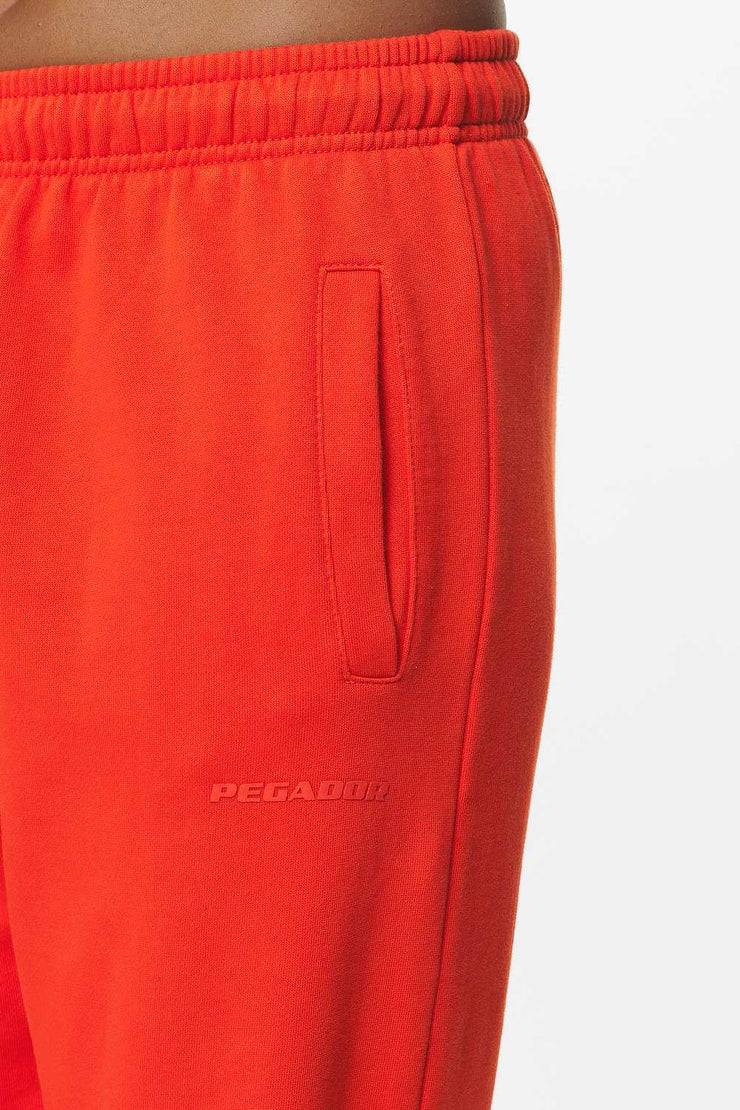 Pegador Villa High Waisted Sweat Pants Washed Signal Red Gum Nur für heute
