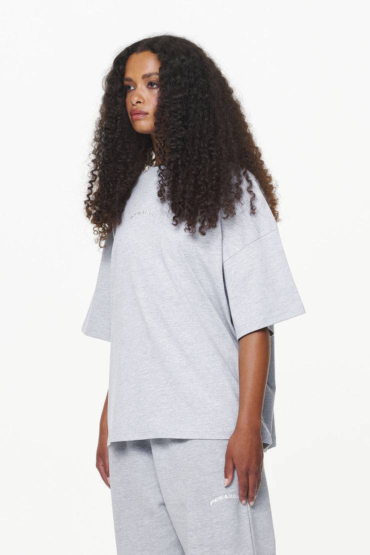 Pegador Thames Heavy Oversized Tee Grey Melange Discount Store für neue Produkte