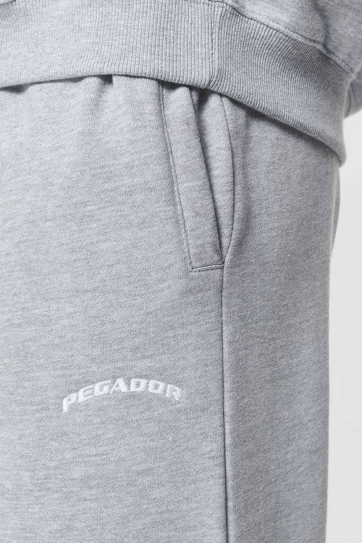 Pegador Durward High Waisted Sweat Pants Grey Melange Nur noch ein Tag übrig