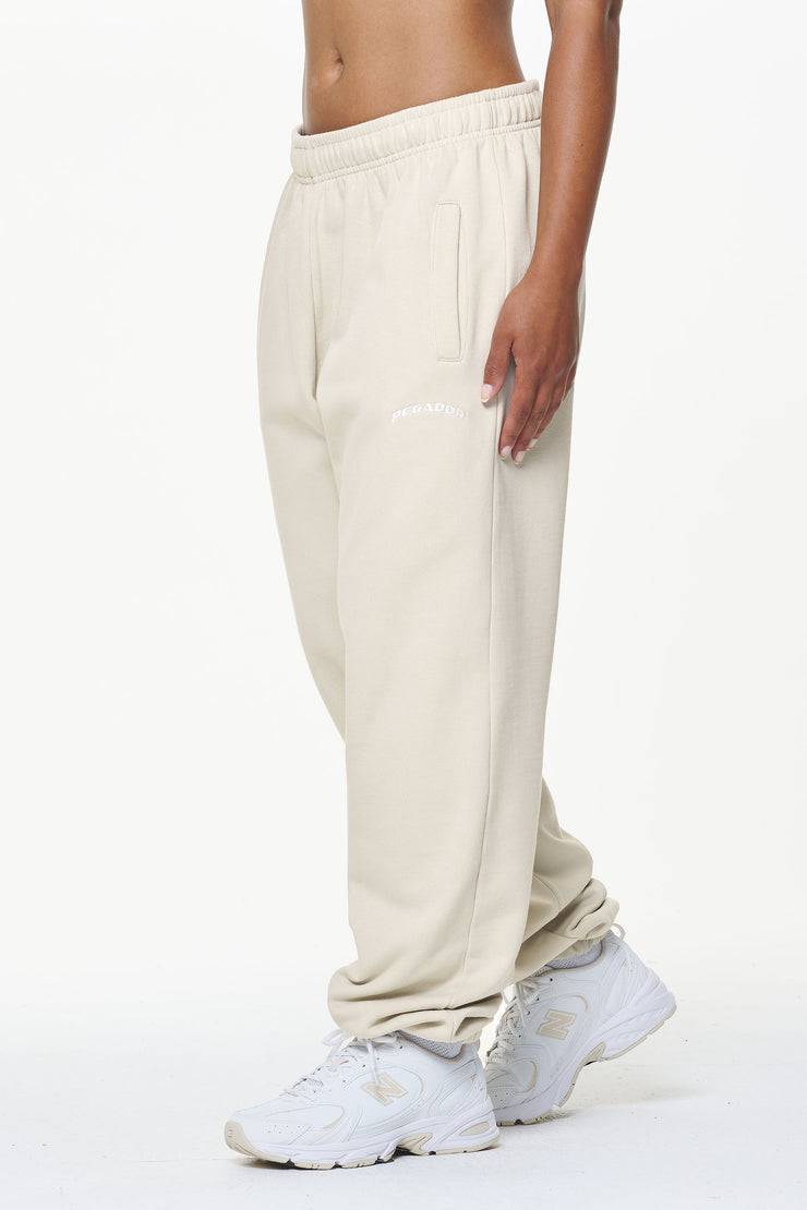 Pegador Durward High Waisted Sweat Pants Vintage Washed Bone White 50% Rabatt mit kostenlosem Versand