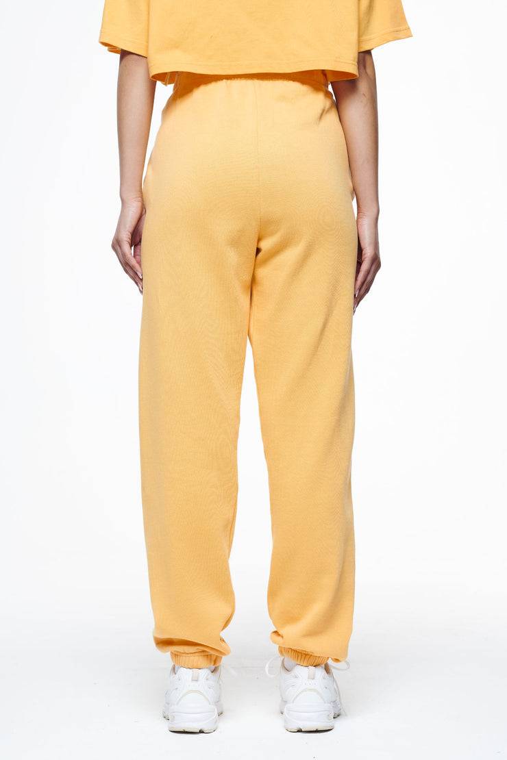 Pegador Villa High Waisted Sweat Pants Vintage Washed Golden Sun Gum 2025