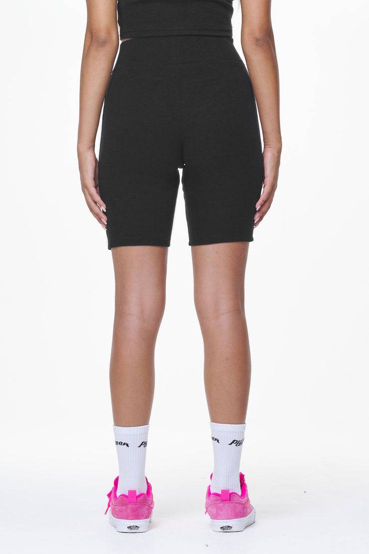 Pegador Barrie Rib Biker Shorts Black Hotsell