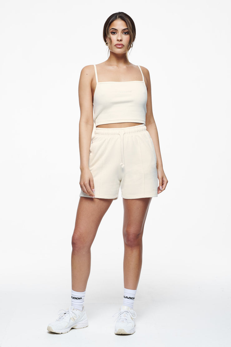 Pegador Ruby Rib Crop Top Vintage Washed Unbleached Meist gekauft