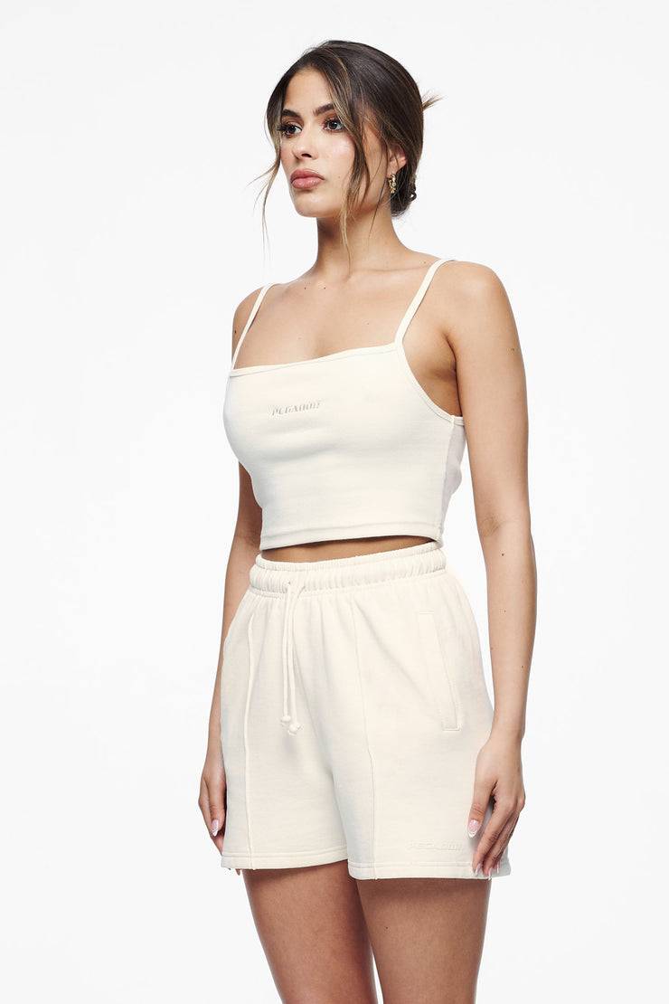 Pegador Ruby Rib Crop Top Vintage Washed Unbleached Meist gekauft