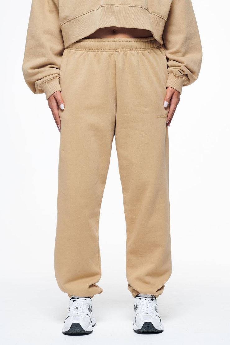 Pegador Villa High Waisted Sweat Pants Vintage Washed Espresso Gum Fabrikpreis