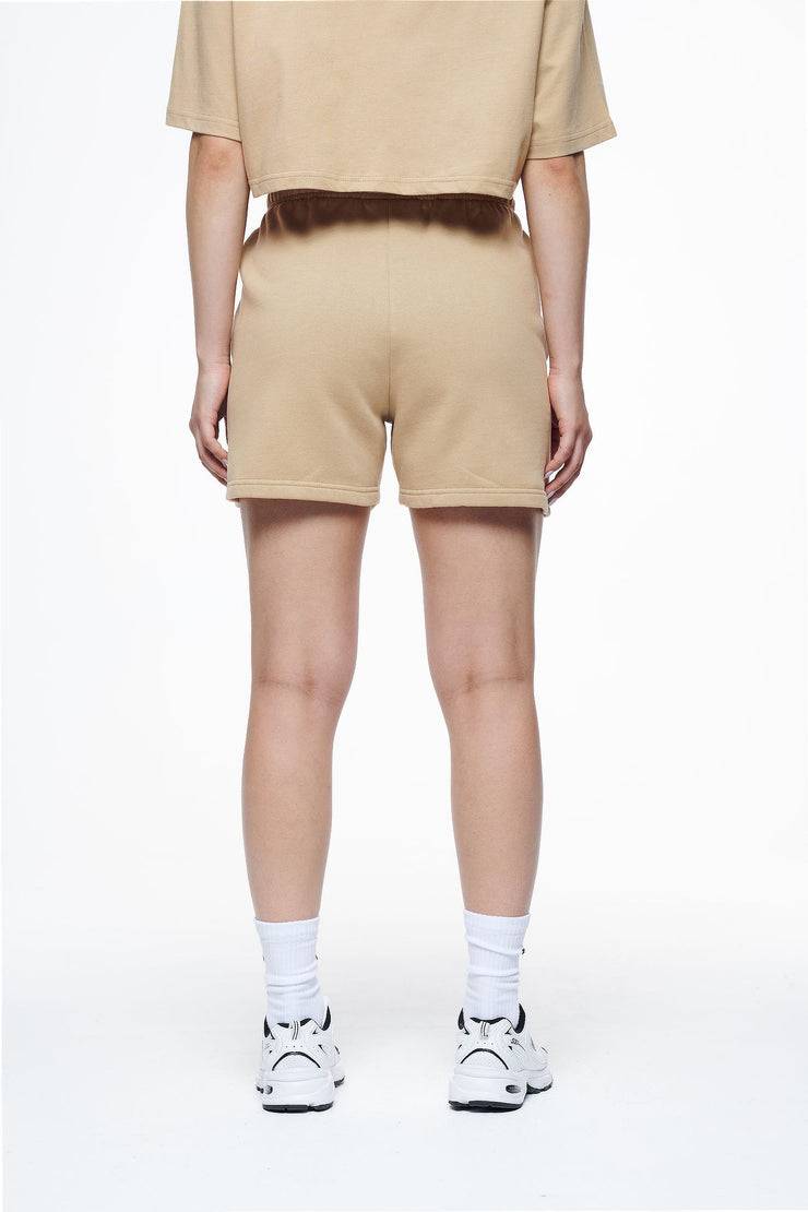 Pegador Umbria High Waisted Shorts Vintage Washed Espresso Gum Sonderangebot
