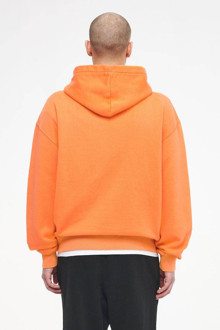 Pegador Logo Oversized Hoodie Vintage Washed Sunrise Orange Gum Jubiläumsangebot