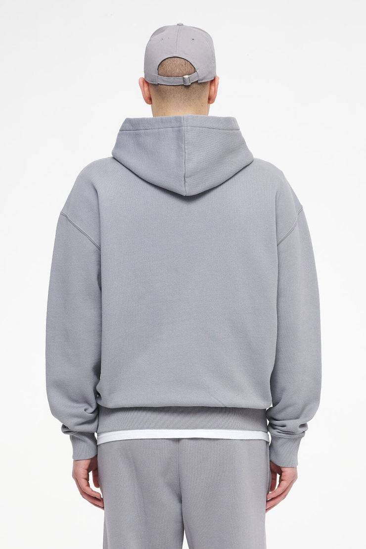 Pegador Logo Oversized Hoodie Vintage Washed Dusk Grey Gum Heißer Verkauf