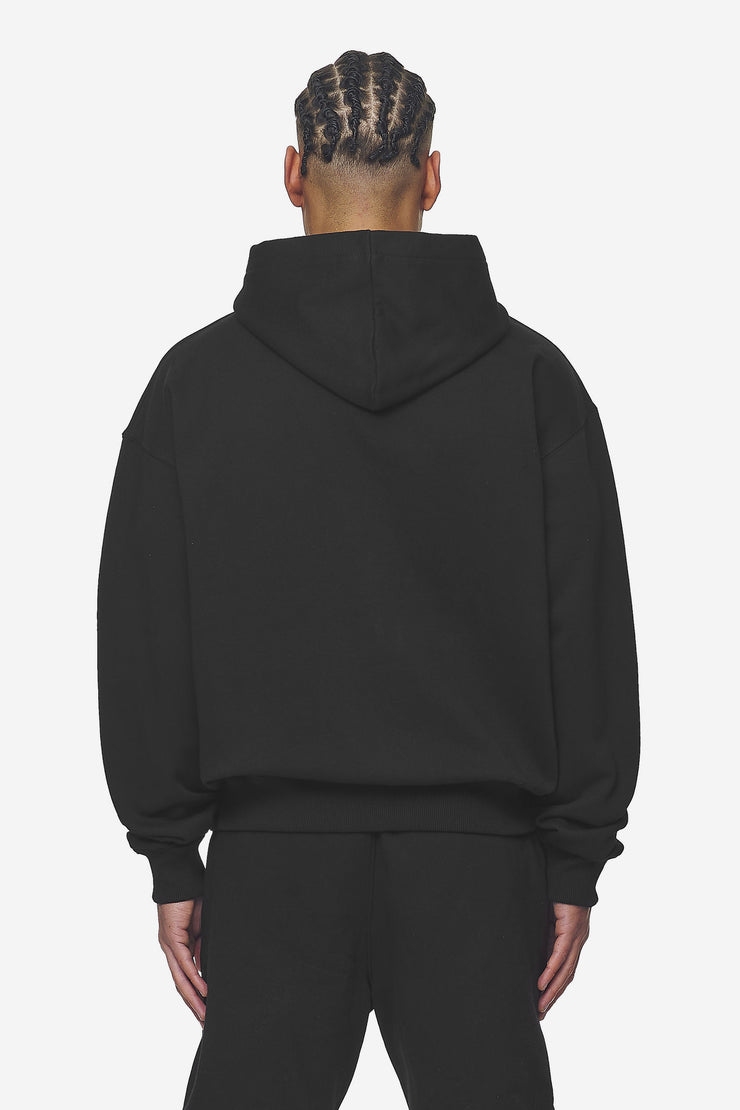 Pegador Logo Oversized Sweat Jacket Washed Black White Gum Blitzangebot