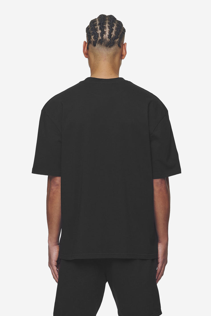 Pegador Logo Oversized Tee Washed Black White Gum Bestseller