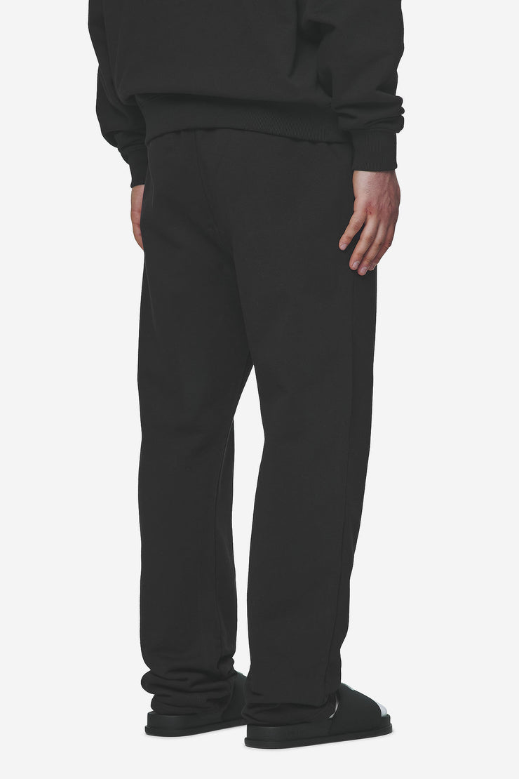 Pegador Logo Wide Sweat Pants Washed Black White Gum Räumungsverkauf
