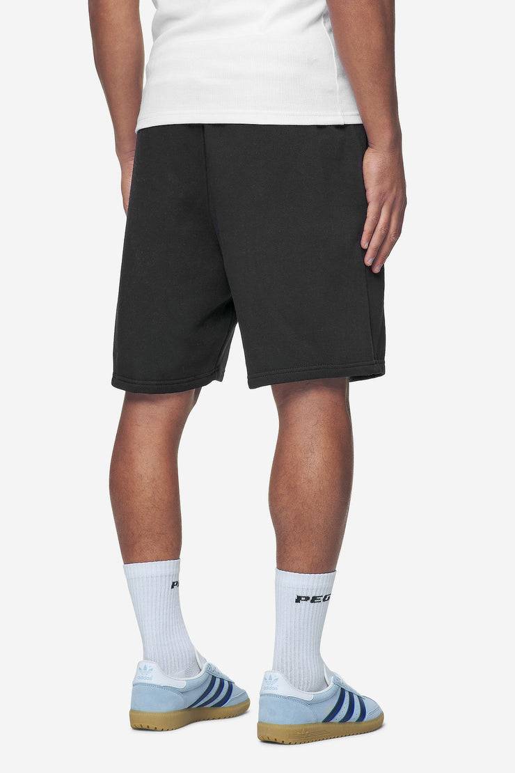 Pegador Logo Heavy Sweat Shorts Washed Black White Gum Tägliche Deals