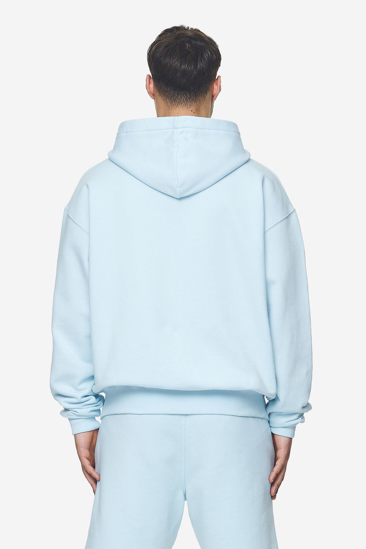 Pegador Logo Oversized Sweat Jacket Washed Baby Blue White Gum VIP-Rabatte
