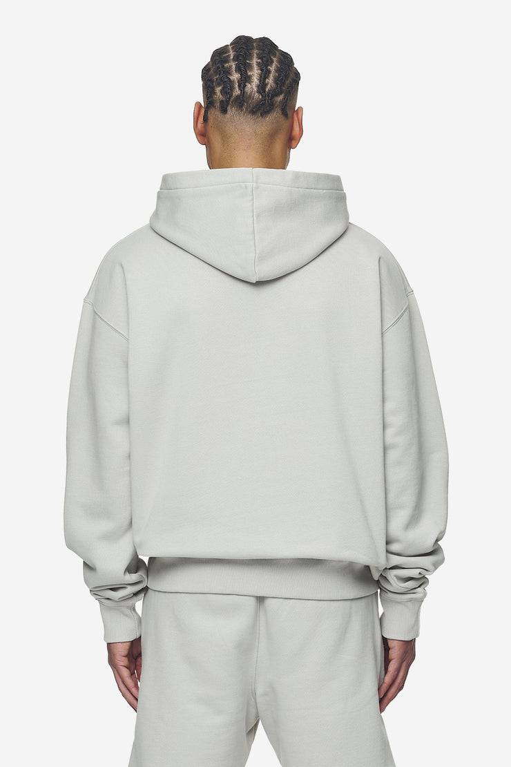 Pegador Logo Oversized Hoodie Washed Pearl Grey White Gum Kostenlose Rückgabe