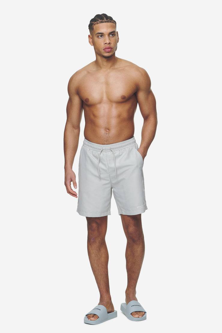 Pegador Logo Swim Shorts Pearl Grey Neueste Stile