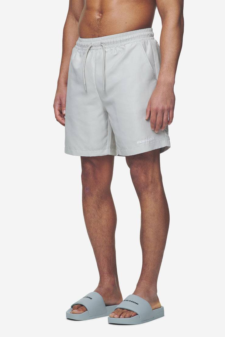 Pegador Logo Swim Shorts Pearl Grey Neueste Stile