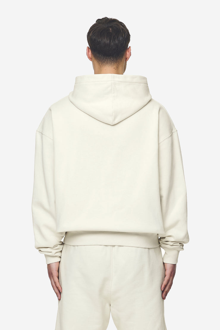 Pegador Logo Oversized Sweat Jacket Washed Salty Cream Black Gum Letzte 2 Tage
