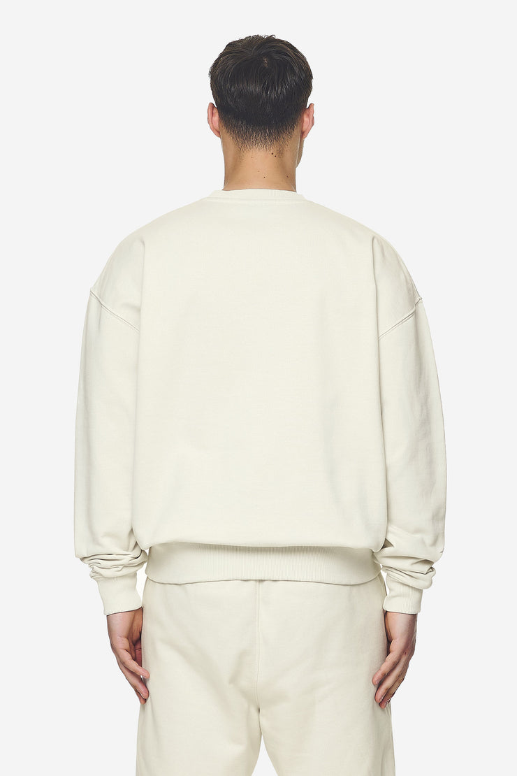 Pegador Logo Oversized Sweater Washed Salty Cream Black Gum Zeitbegrenzte Promotion