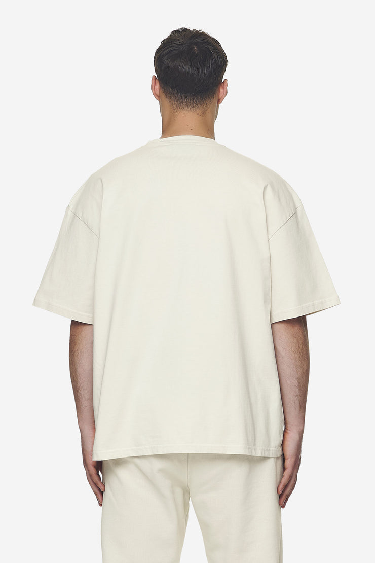 Pegador Logo Boxy Tee Washed Salty Cream Black Gum Bis zu 50% Rabatt